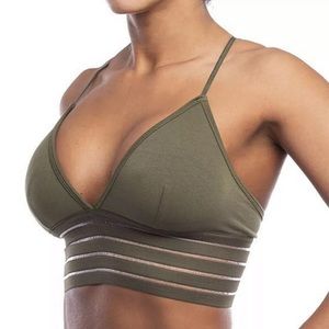 Olive Sports Bra